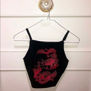 URBAN OUTFITTERS Dragon Tank Top